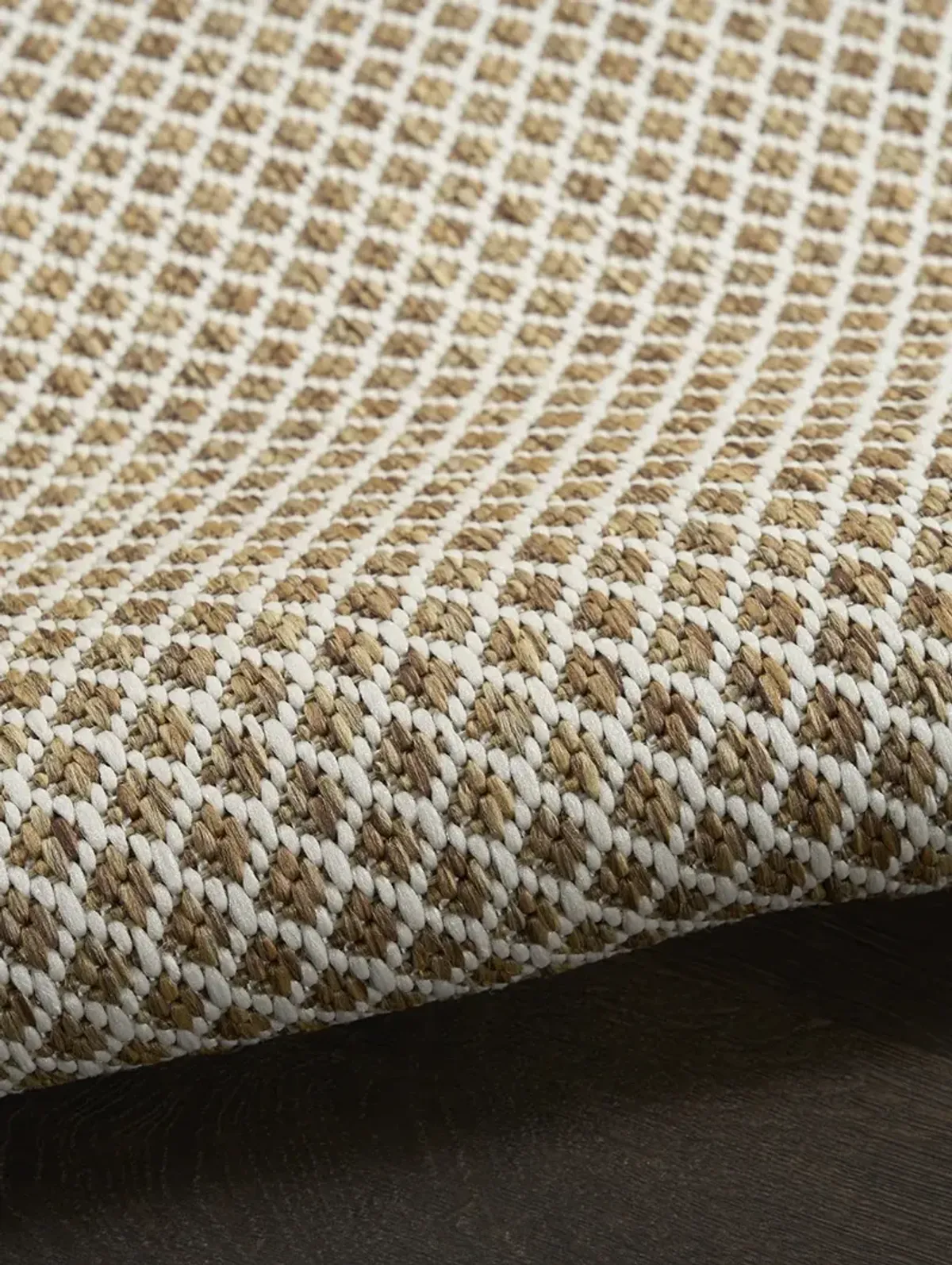 Courtyard COU01 Jute/Ivory 6' x 9' Rug
