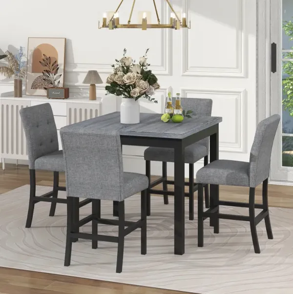 Streamdale 5-Piece Counter Height Dining Set