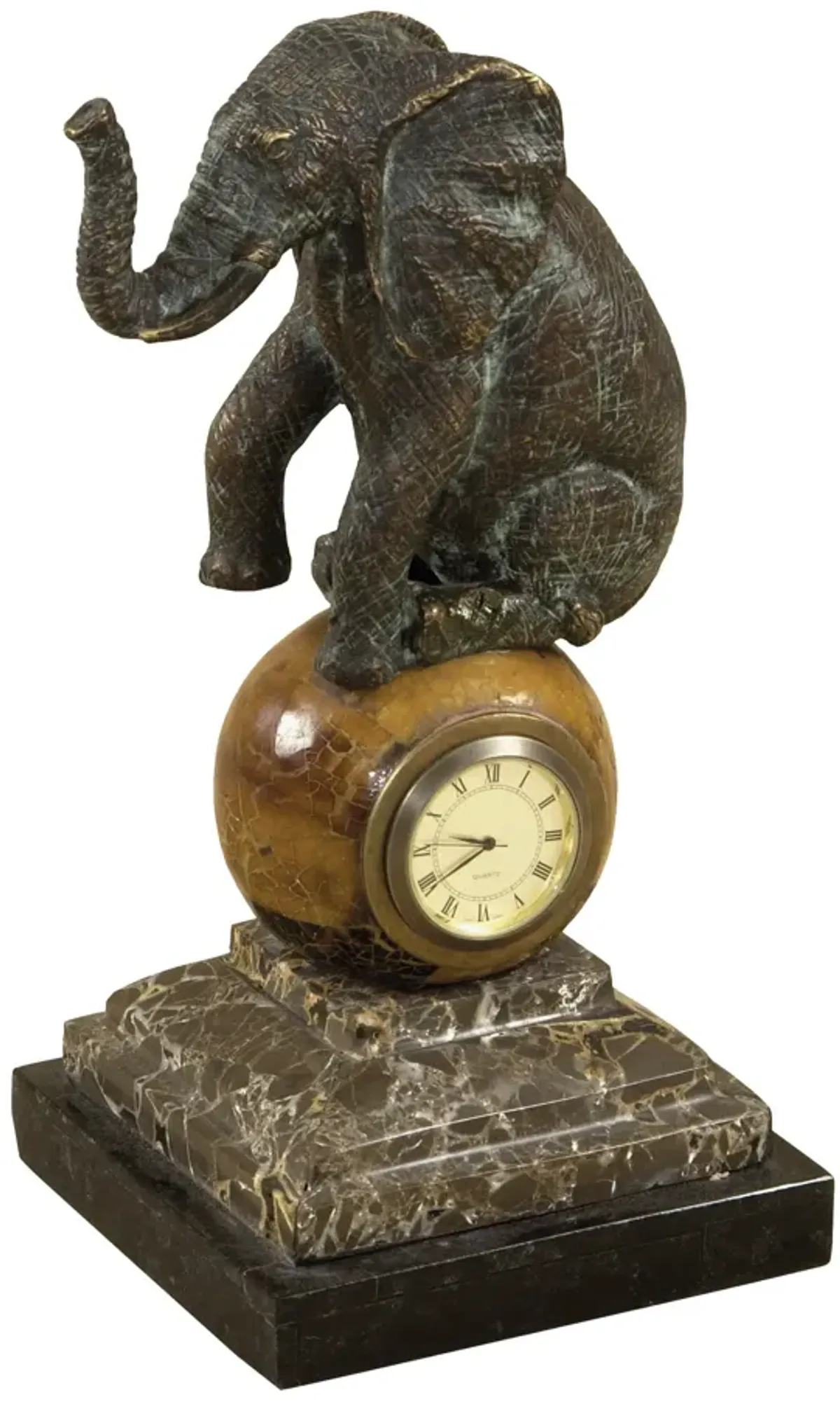 Agile Elephant Clock