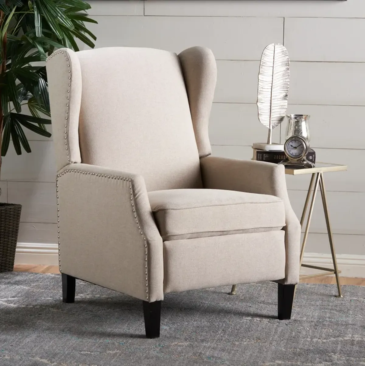 Classic Wingback Recliner Stylish Comfort for Your Home