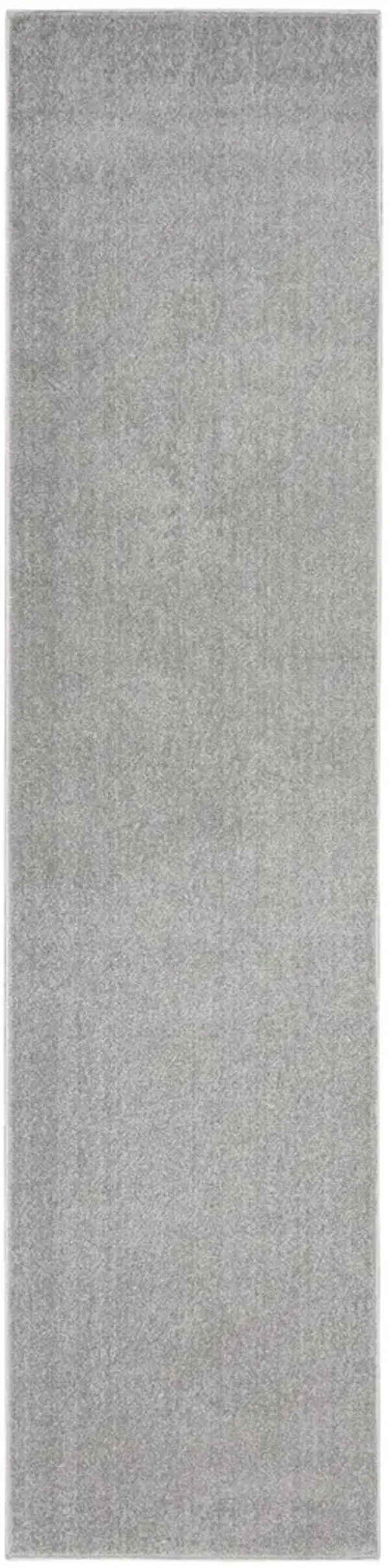 Nourison Essentials NRE01 Silver/Gray 2'2" x 18' Rug