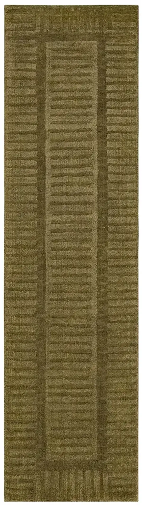 Bobby Berk by Karastan (Series 2) Terra Firma Moss 2' X 8' Rug