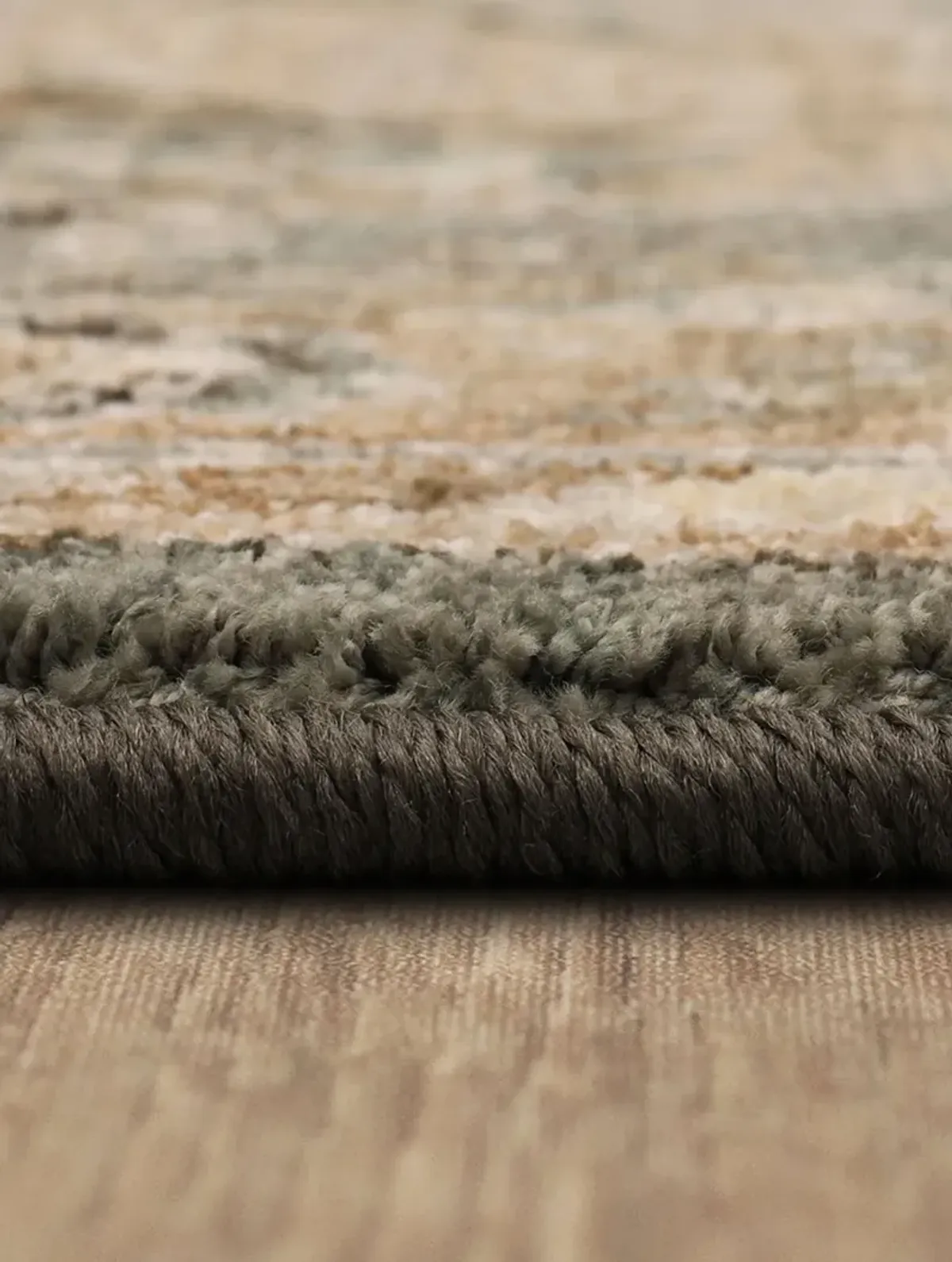 Euphoria Rhodes Ash gray 9' 6" X 12' 11" Rug