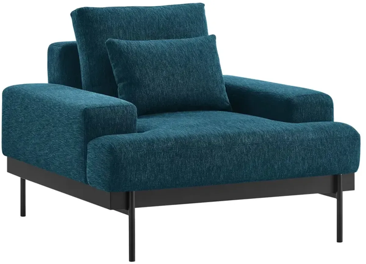 Proximity Upholstered Fabric Armchair