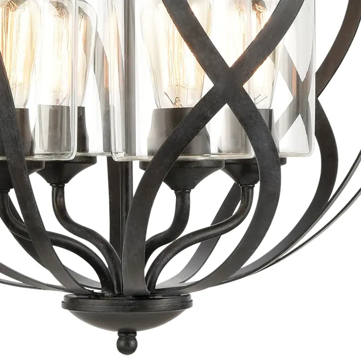 Daisy 20'' Wide 4-Light Chandelier