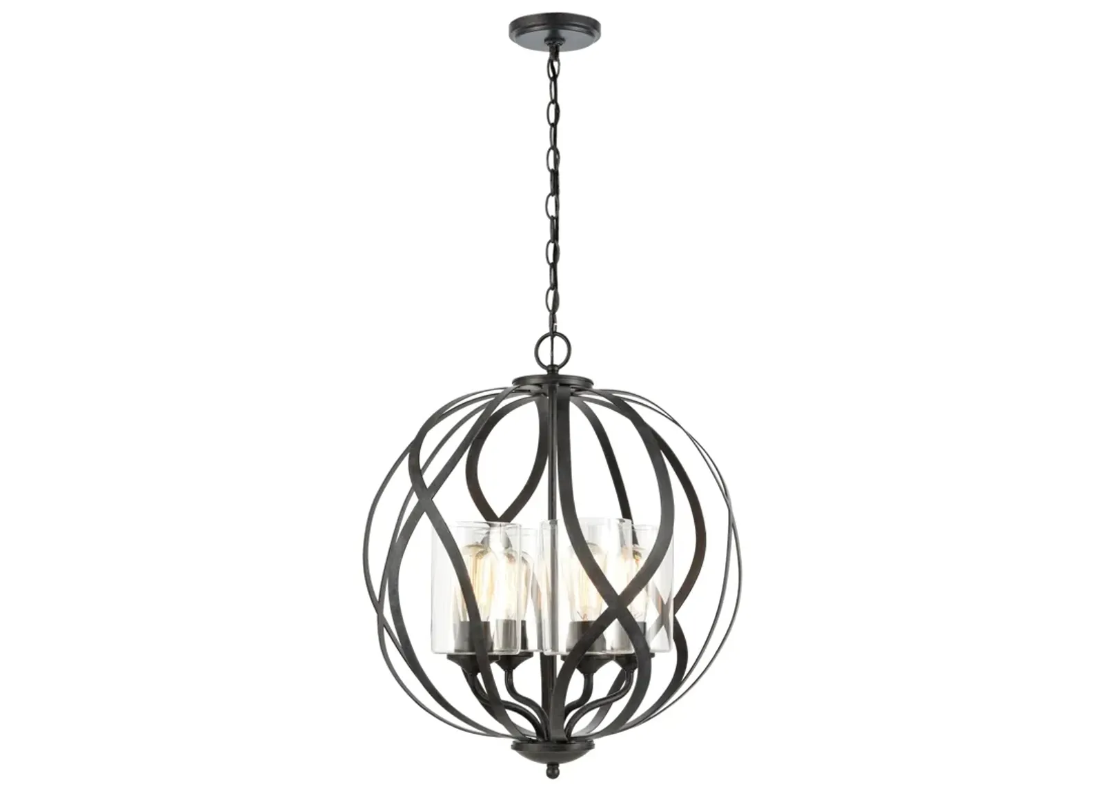 Daisy 20'' Wide 4-Light Chandelier