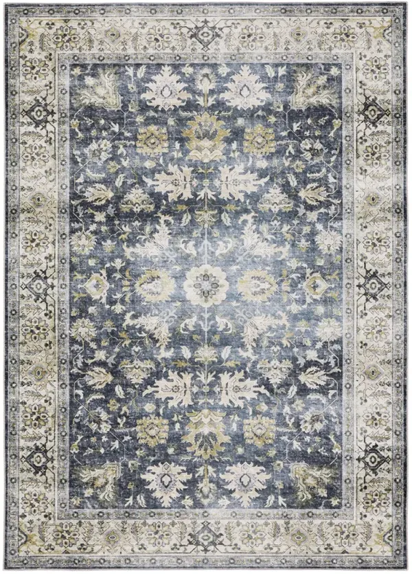 Charleston 3'6" x 5'6" Blue Rug