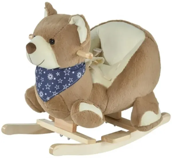 Baby Rocking Horse, Soft Plush Toy for Infants and Toddlers, Safe & Fun Ride