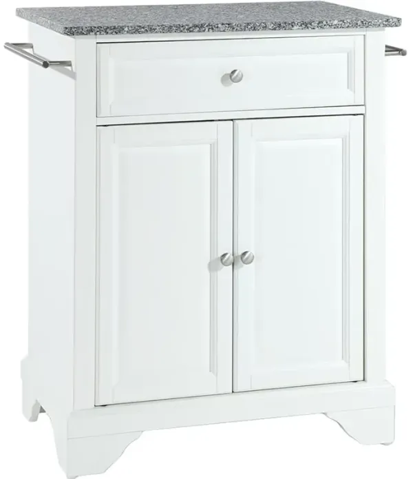 Lafayette Granite Top Portable Kitchen Island/Cart