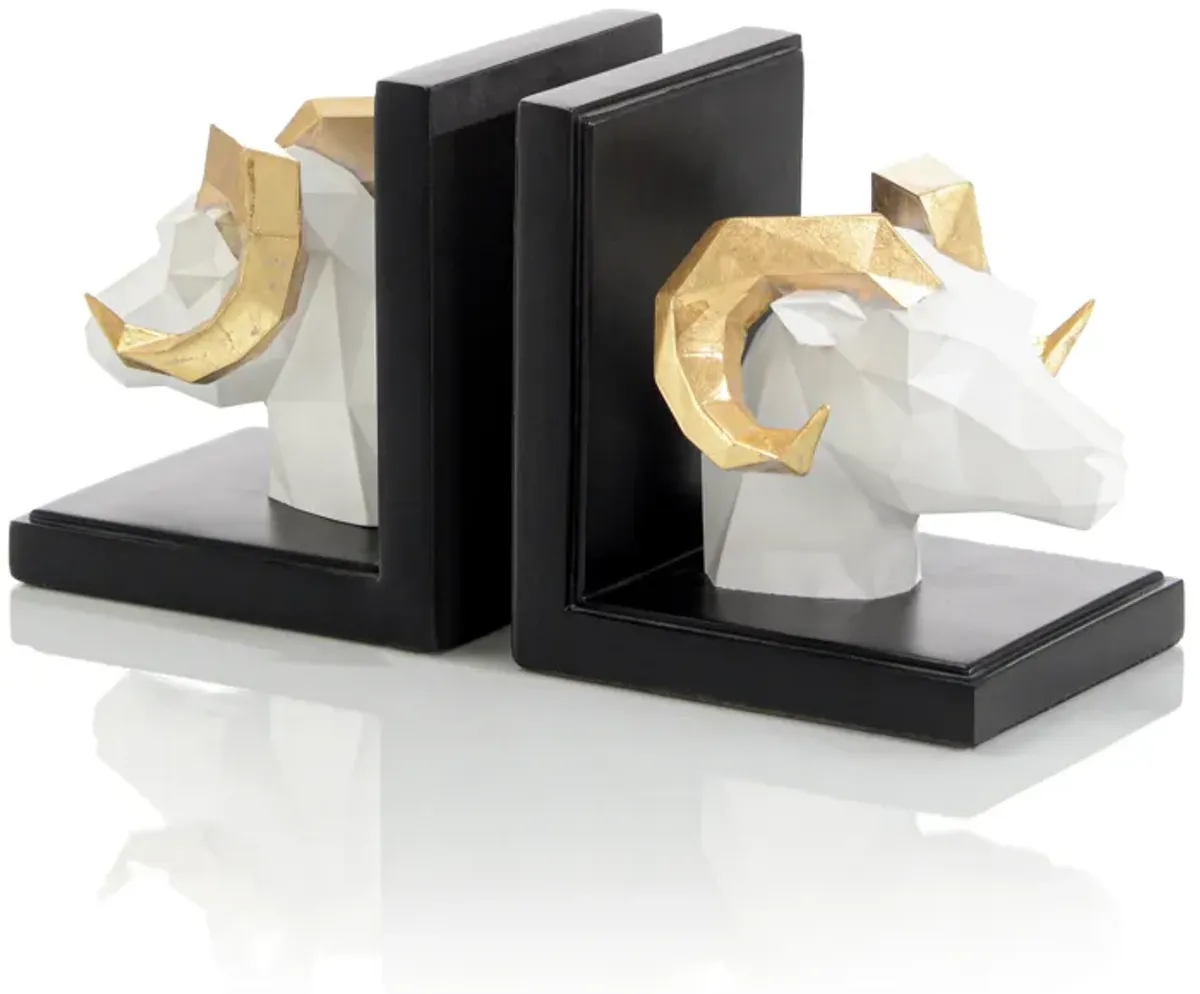 Aries Bookends (Set of Two)