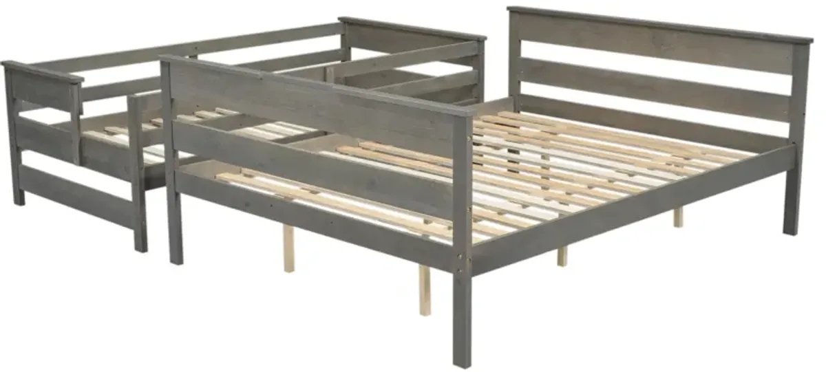 Merax Modern Bunk Bed with Ladder