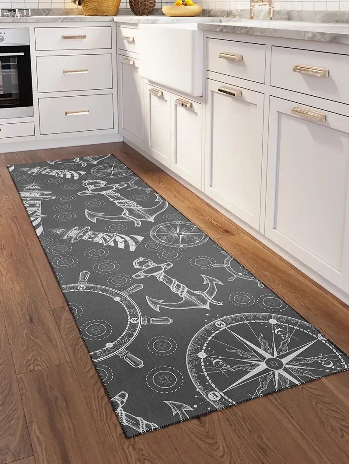 Harbor HA9 Grey 2'3" x 7'6" Rug