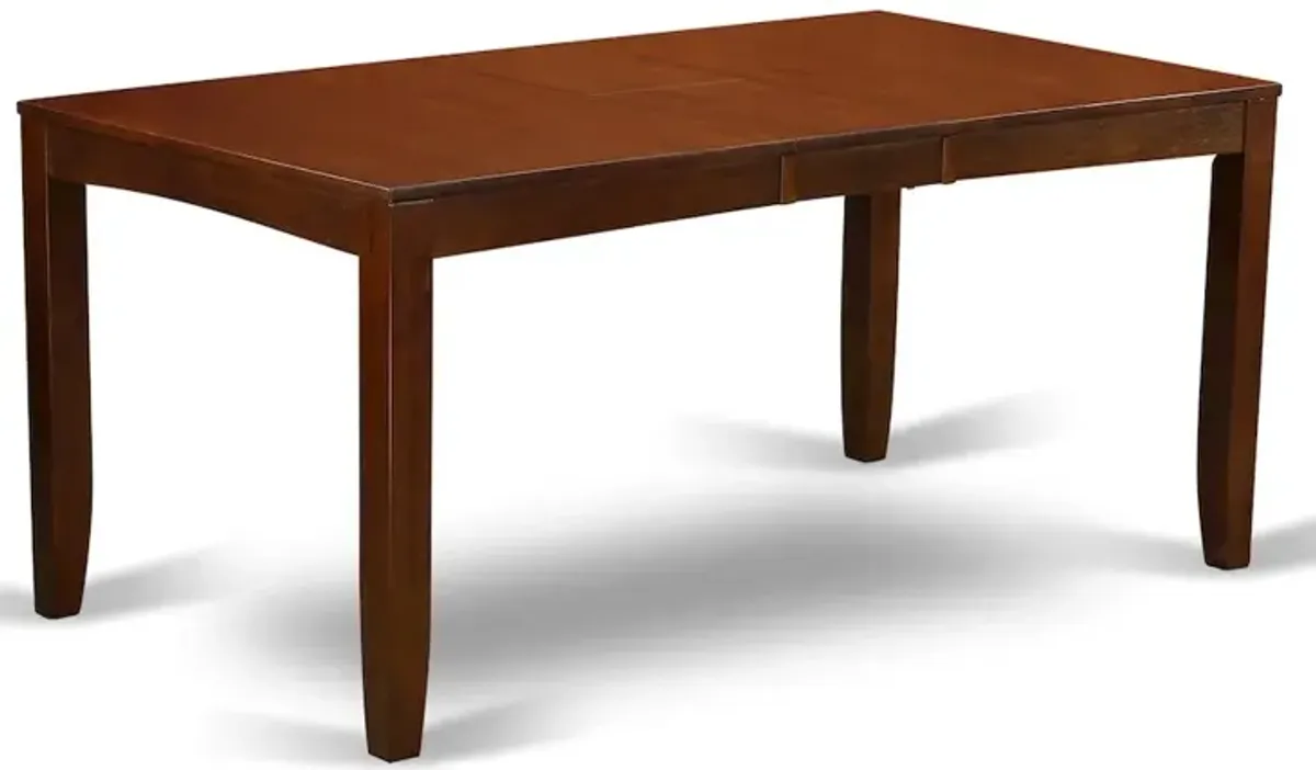 Lynfield  Rectangular  Dining  Table  36"x66"  with  butterfly  leaf  in  Espresso  Finish