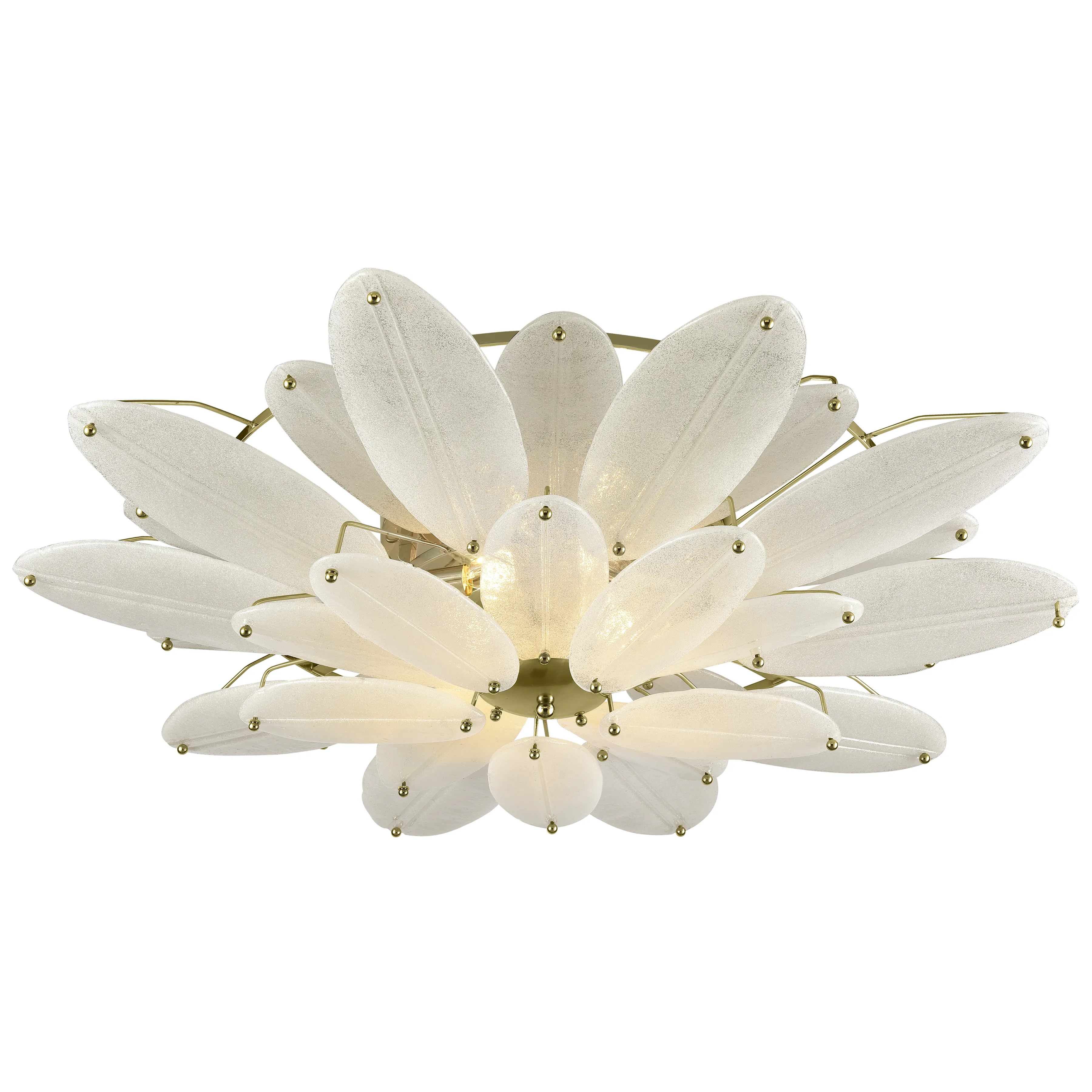 Hush 35.25" Wide 4-Light Flush Mount