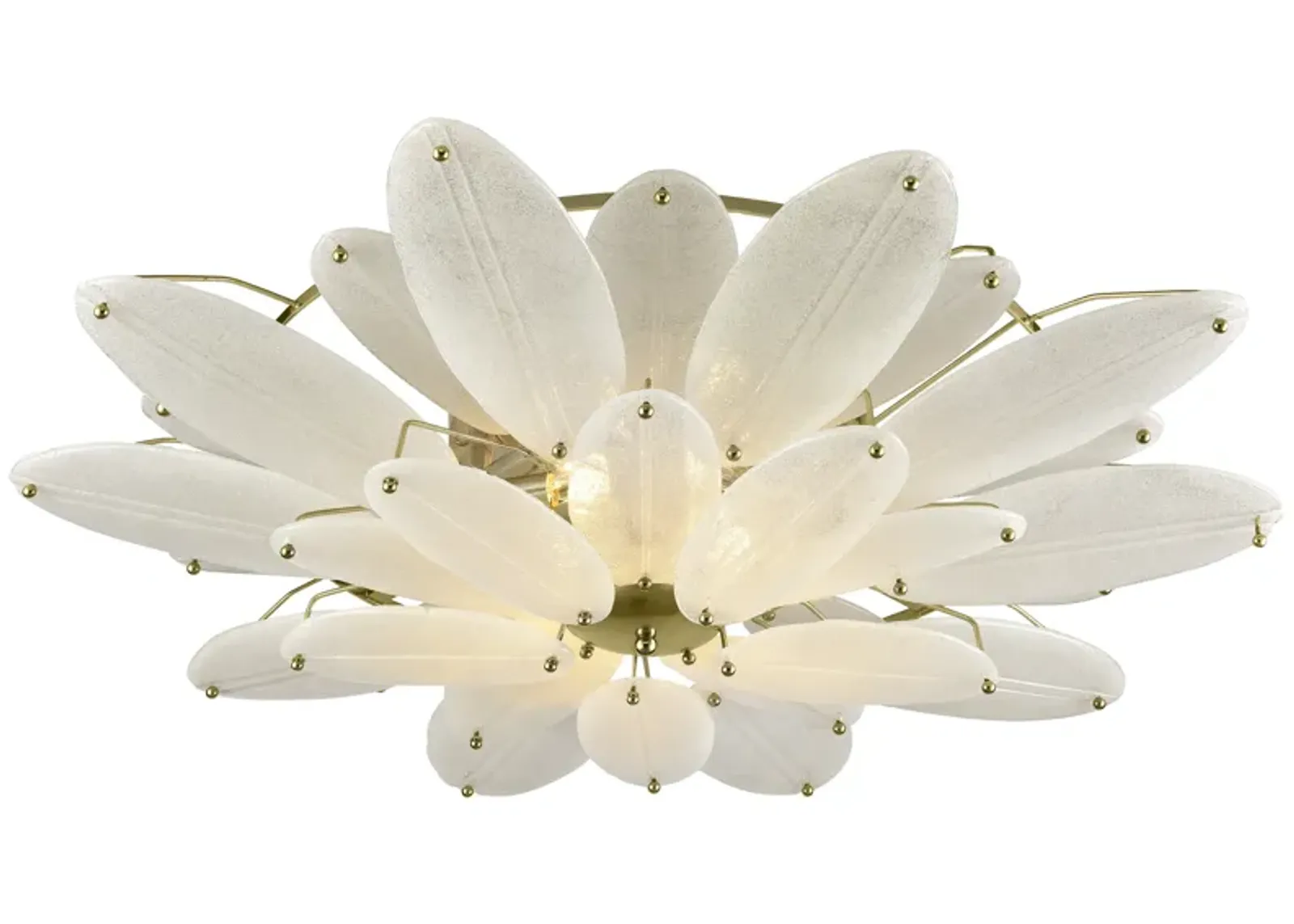 Hush 35.25" Wide 4-Light Flush Mount