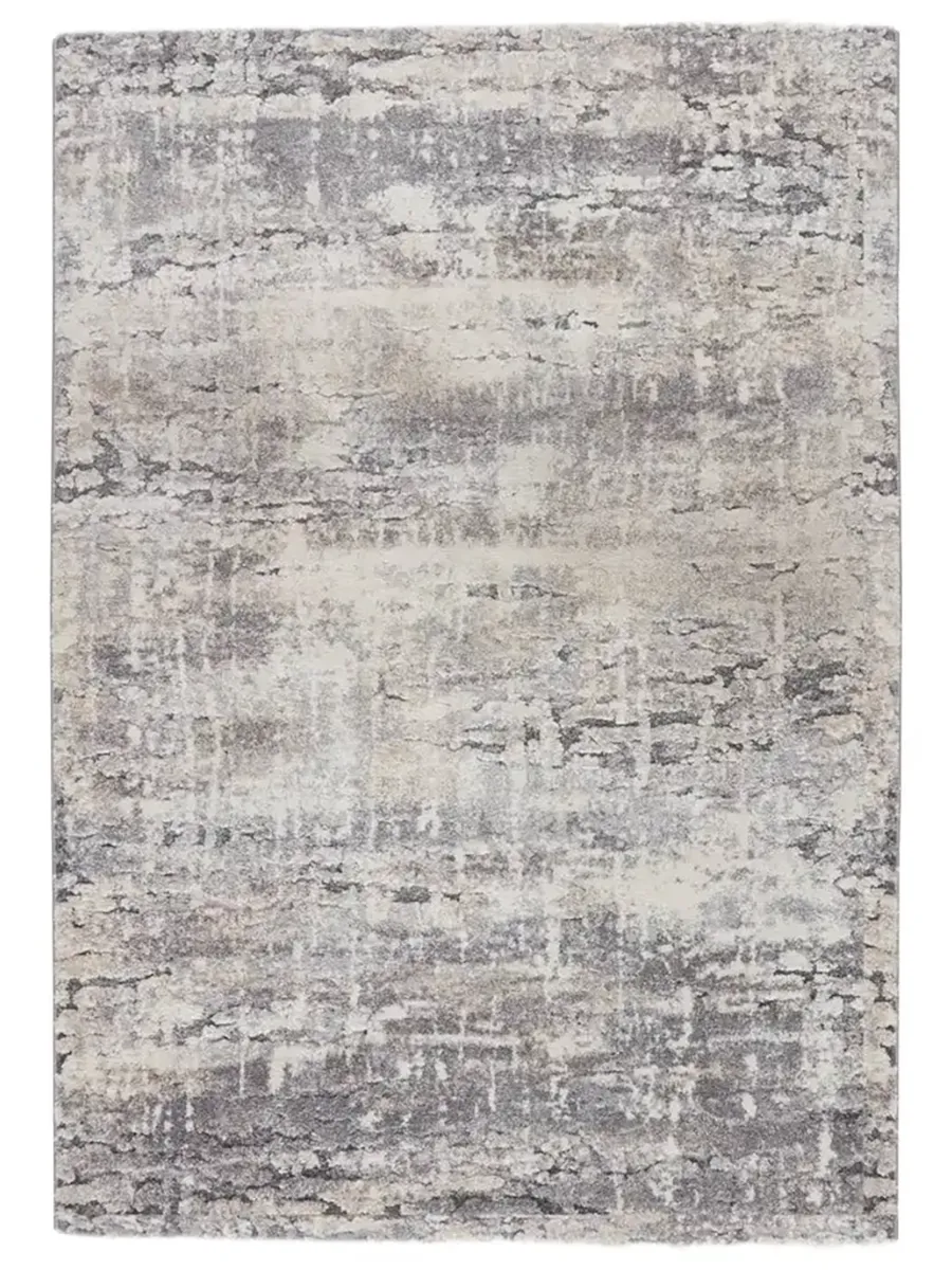 Ferris Benton Gray 3' x 10' Runner Rug