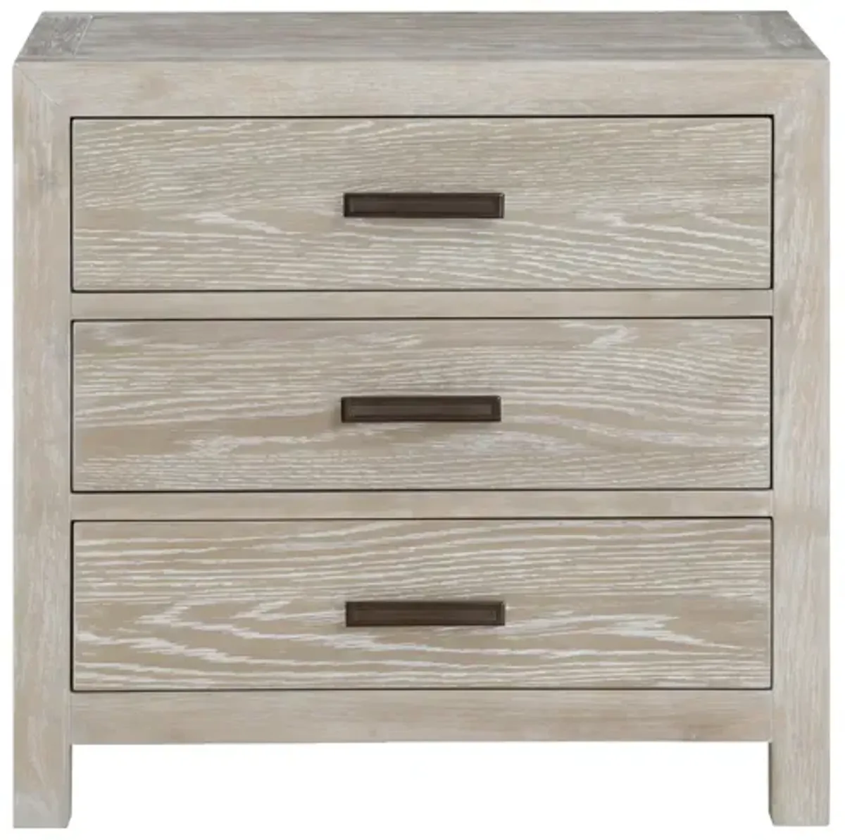 Fresno 3-Drawer Nightstand