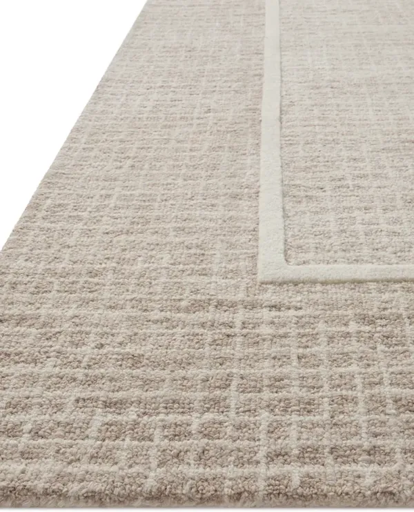 Briggs BRG-01 Blush / Ivory 2''6" x 9''9" Rug by Chris Loves Julia