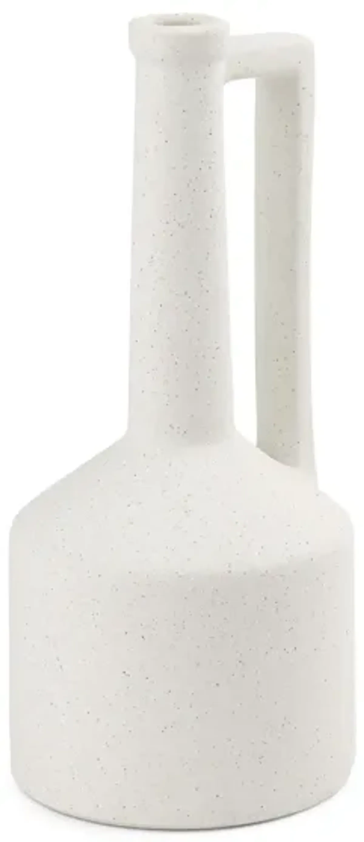 Burton White Jug Vase