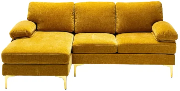 Sectional Accent Sofa for Living Room with Stylish Design