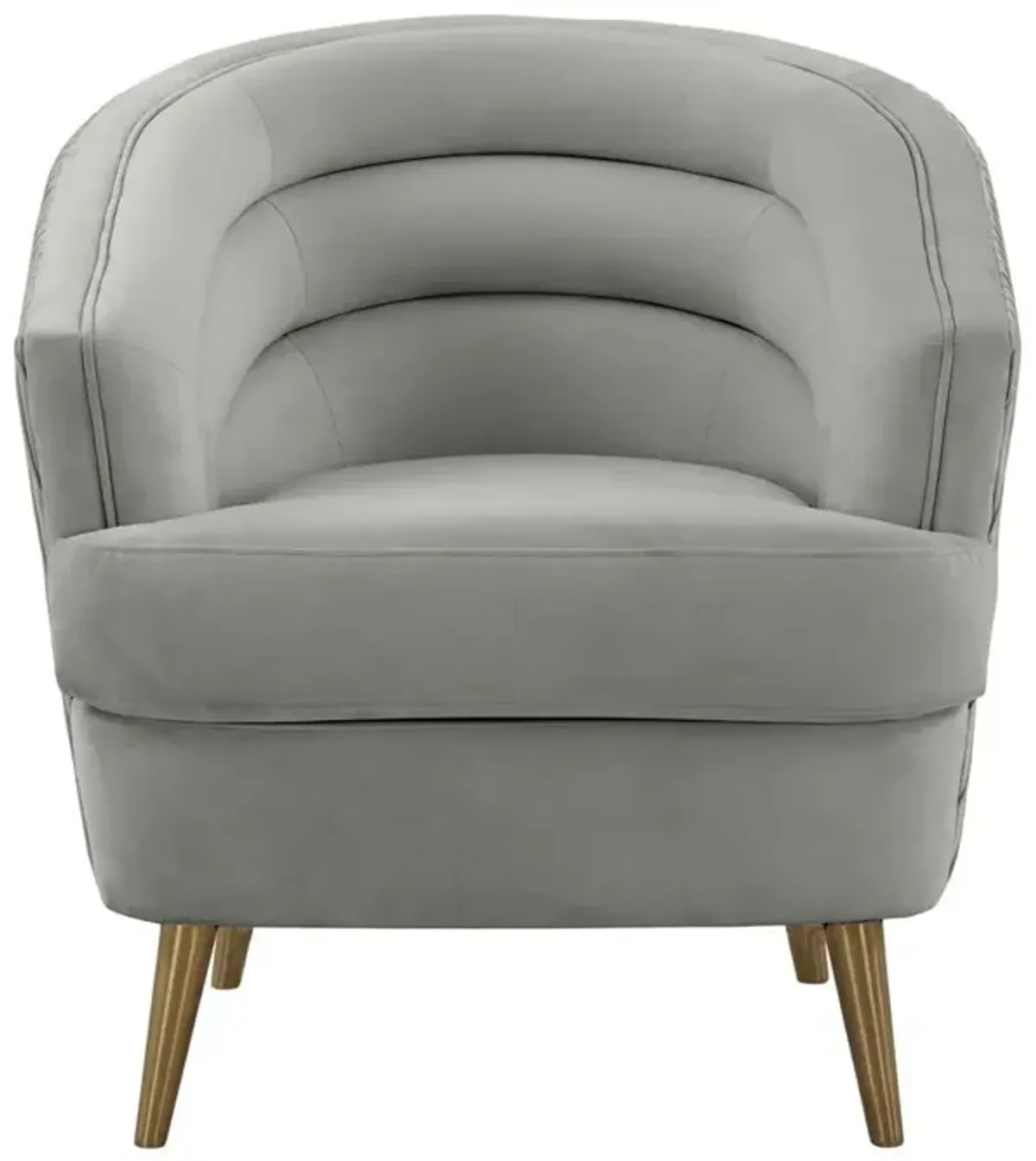 Belen Kox Graceful Ruched Velvet Accent Chair, Belen Kox