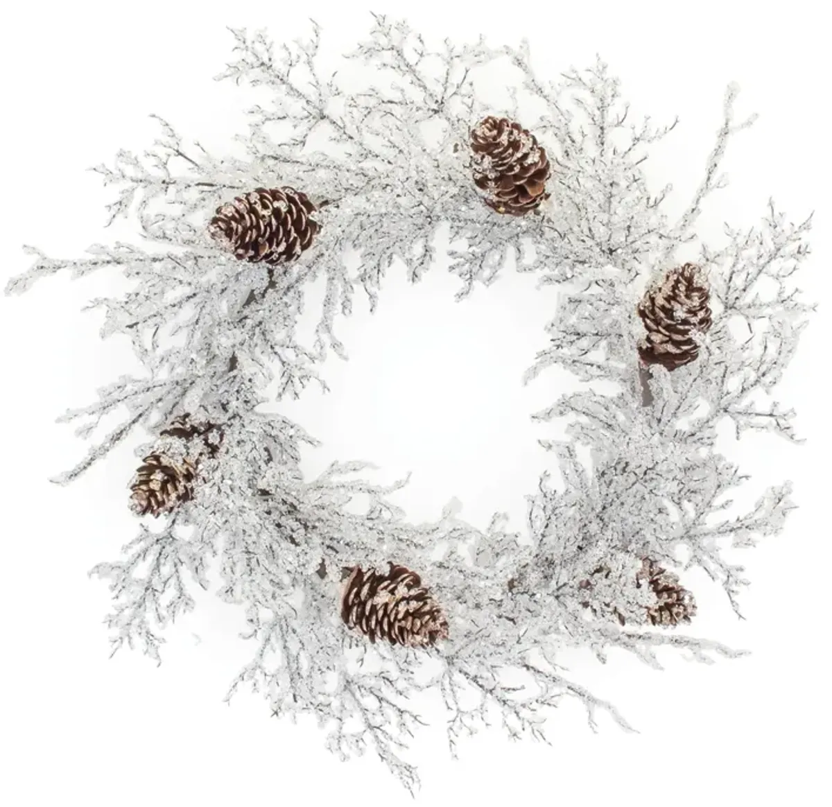 Ice Branch Wreath for Winter and Holiday Home Décor