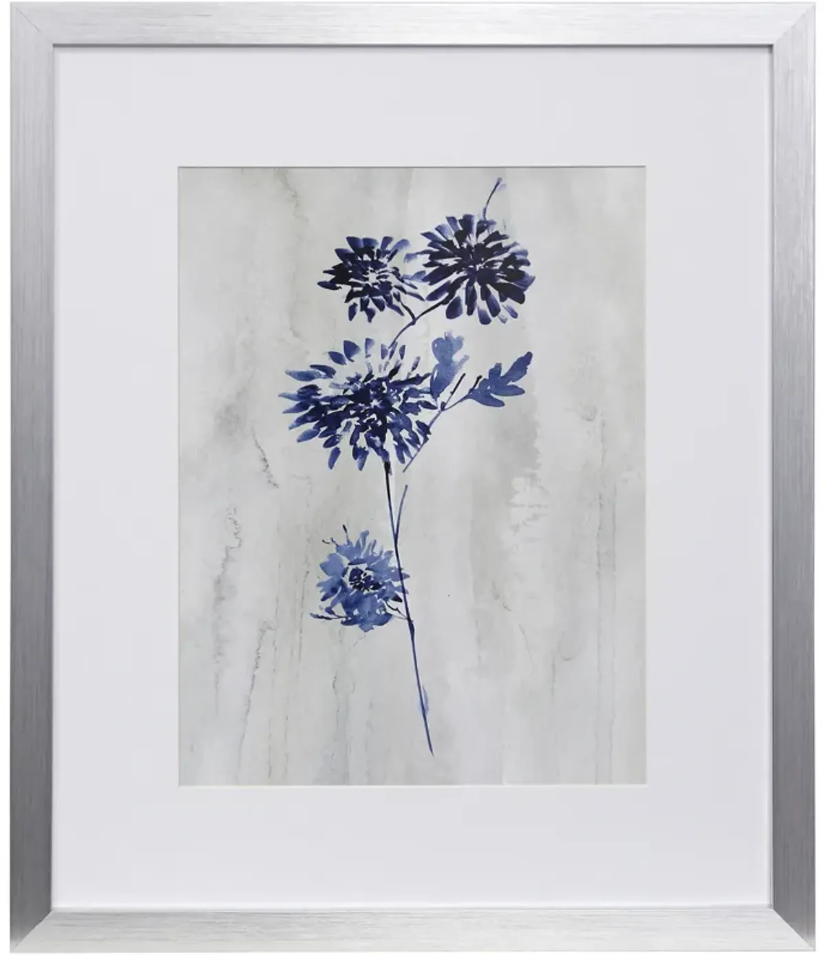 Indigo Botanical IV Framed Print