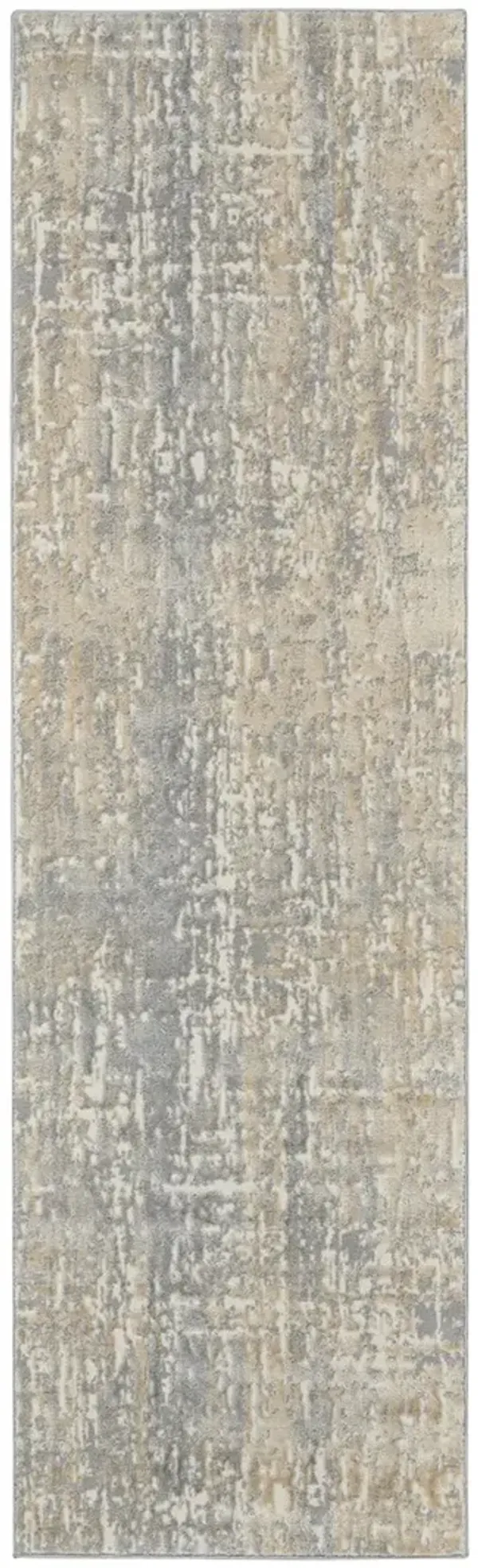 CK005 Enchanting ECH04 Gray/Beige 2'3" x 7'3" Rug