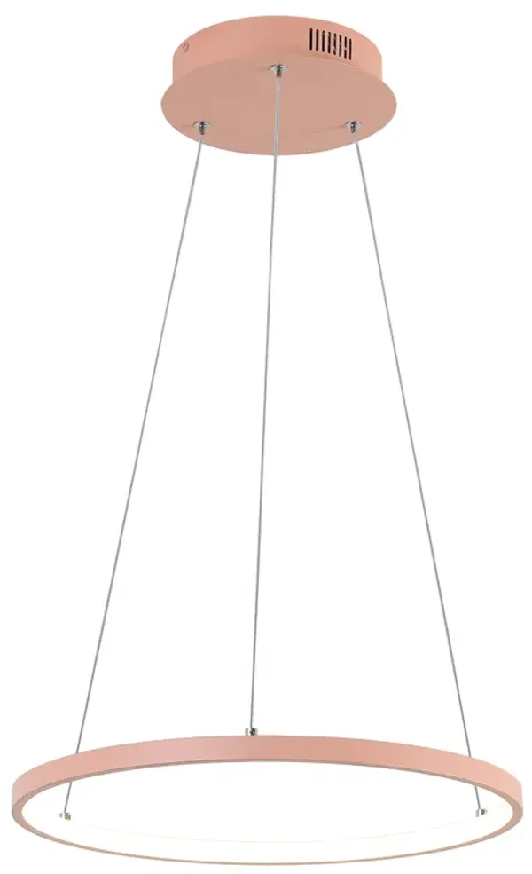 Brice Modern Contemporary Metal Round Dimmable Integrated LED Pendant