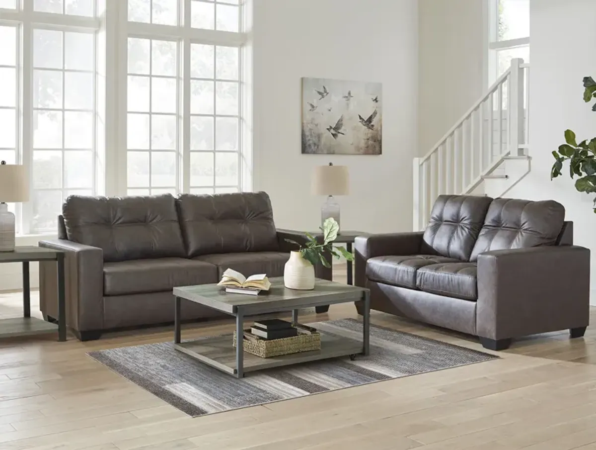 Barlin Mills Umber Sofa & Loveseat Set