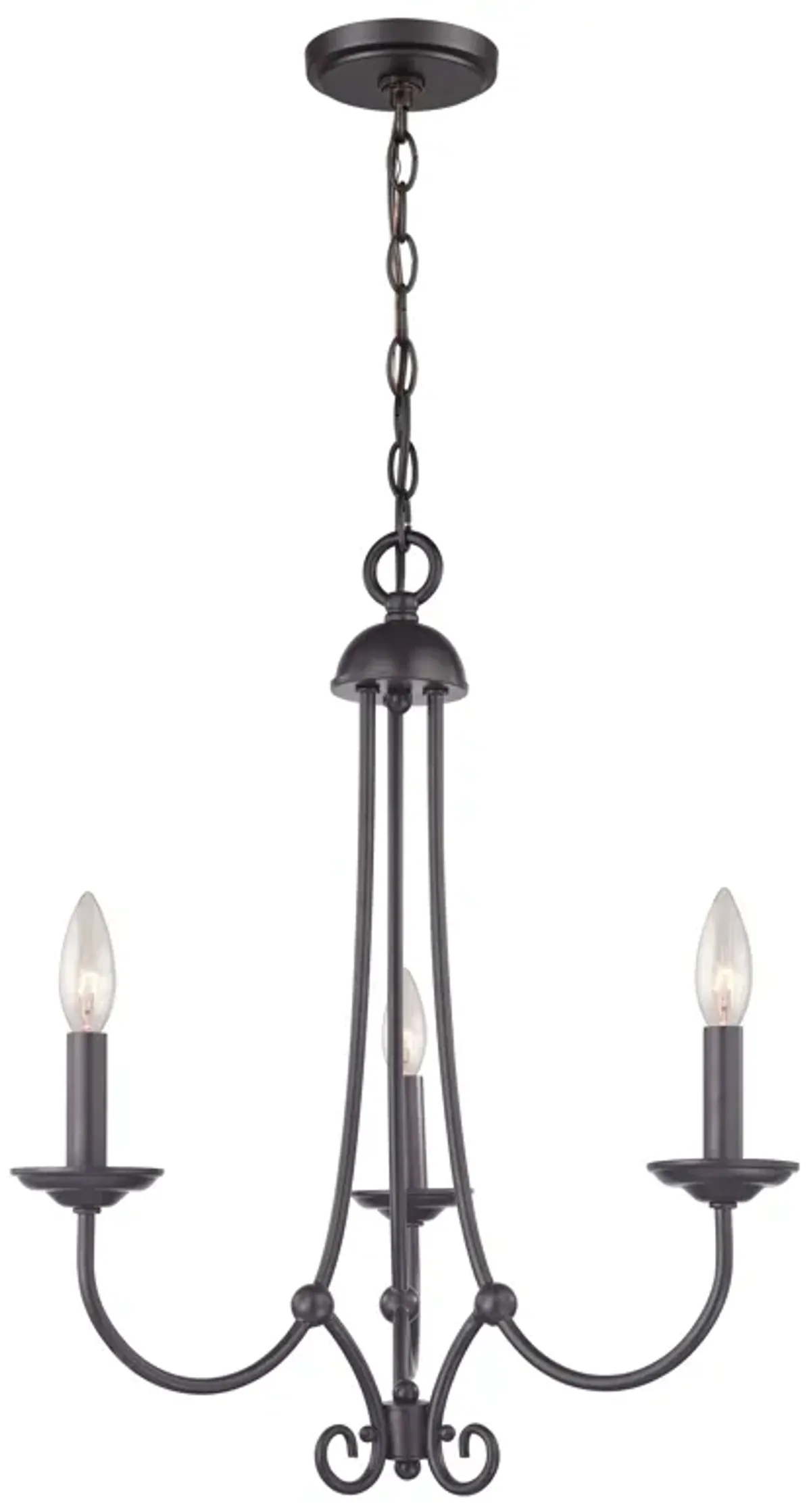 Williamsport 20'' Wide 3-Light Chandelier