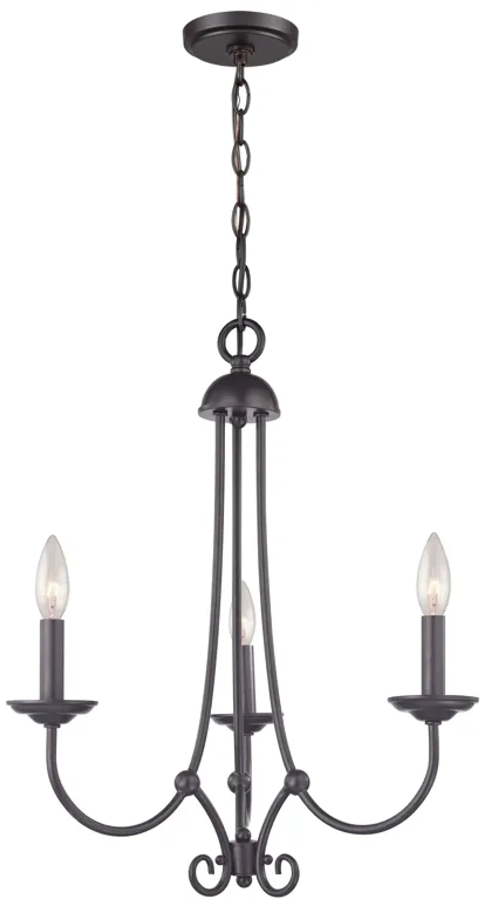 Williamsport 20'' Wide 3-Light Chandelier