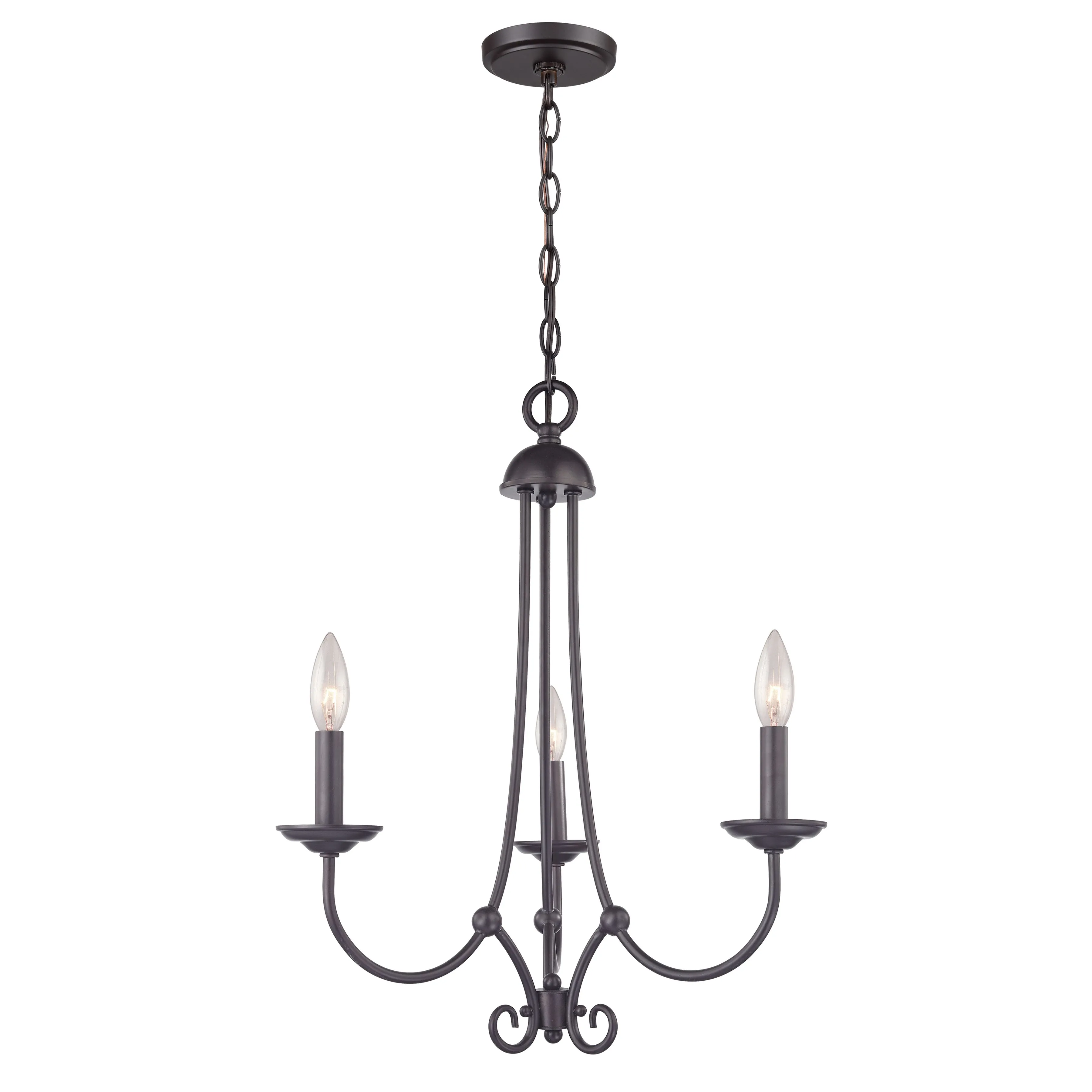 Williamsport 20'' Wide 3-Light Chandelier