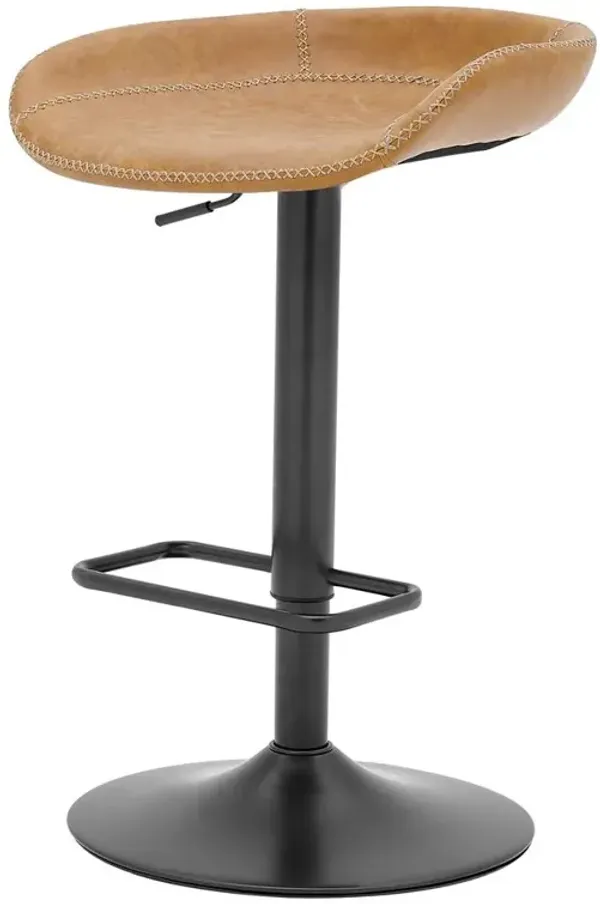 Rogue KD PU Gaslift Bar Stool, (Set of 2)