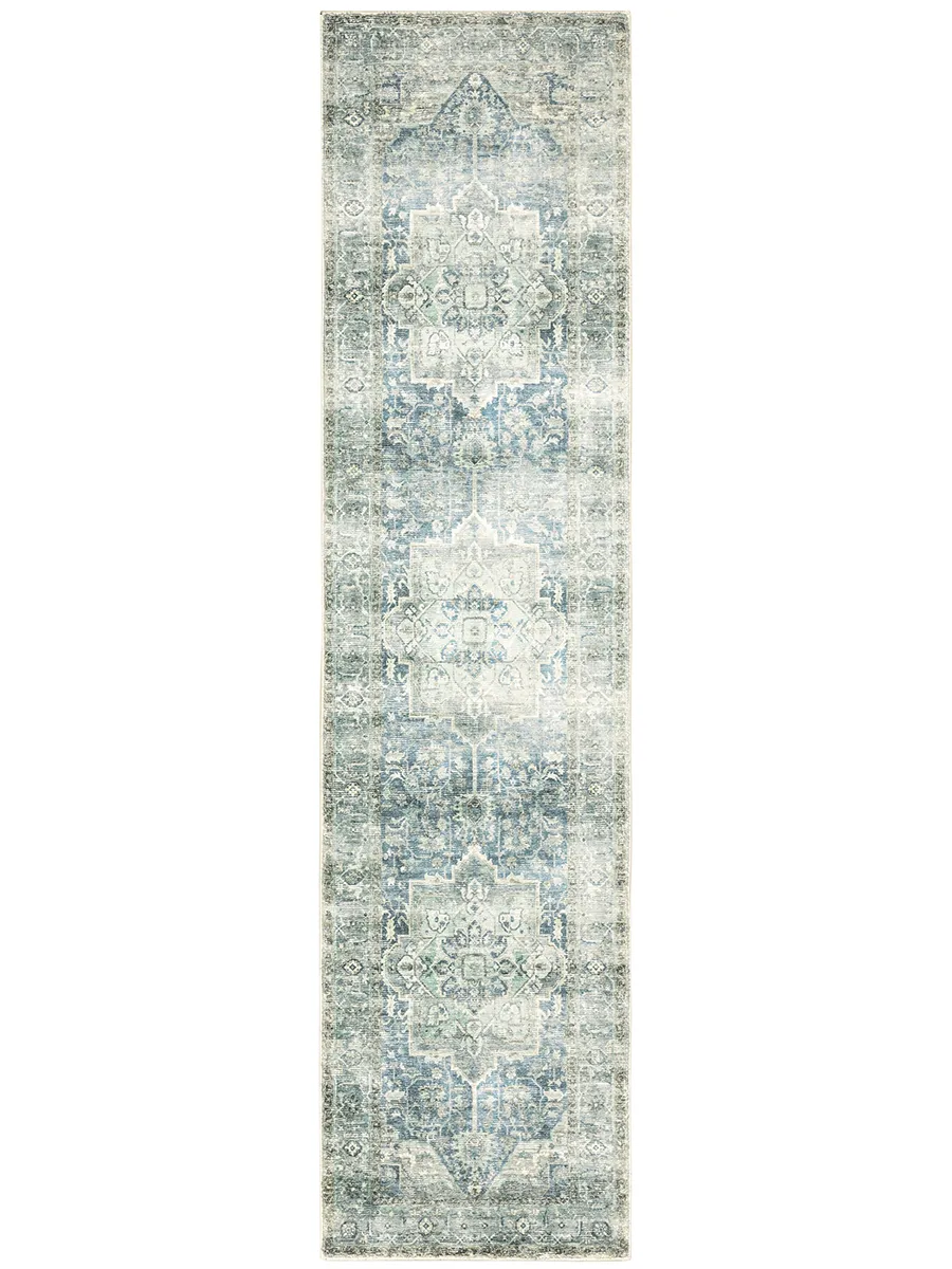 Savoy 2' x 8' Grey Rug