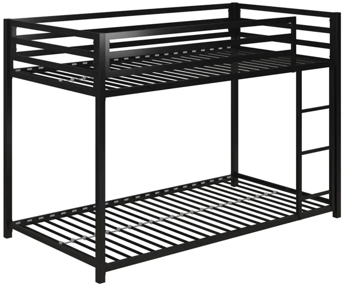 DHP Miles Metal Twin/Twin Bunk Bed