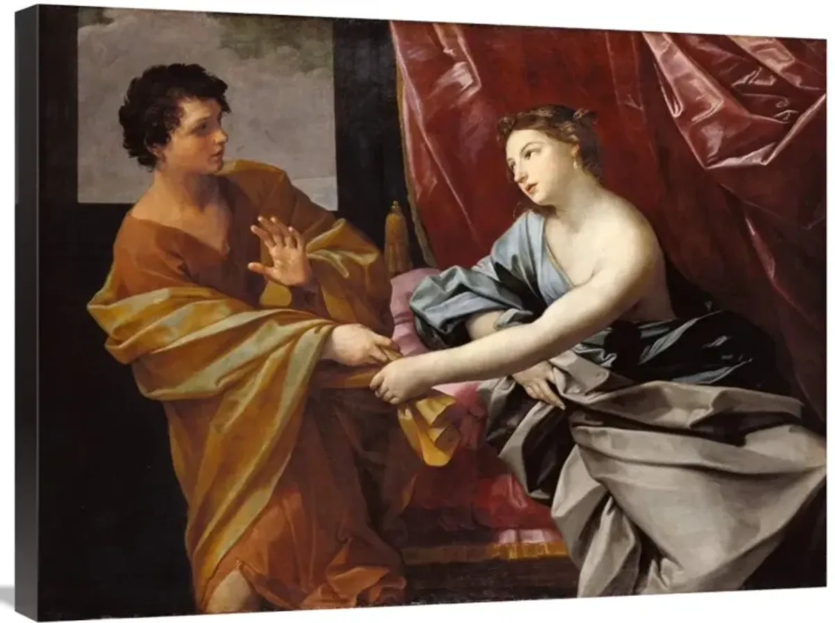Joseph and Potiphars Wife-Canvas Art-32x24
