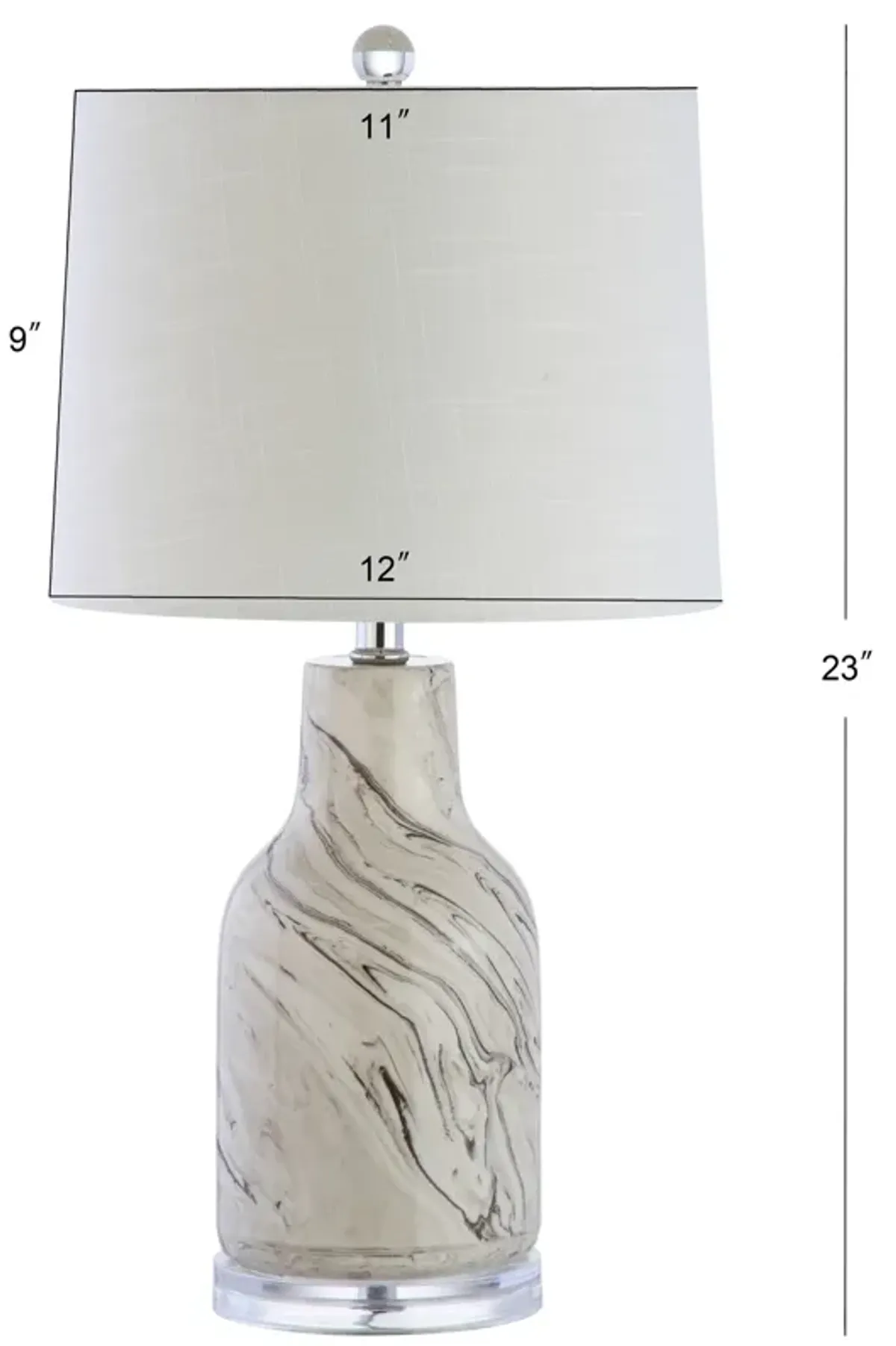 Webb Ceramic LED Table Lamp