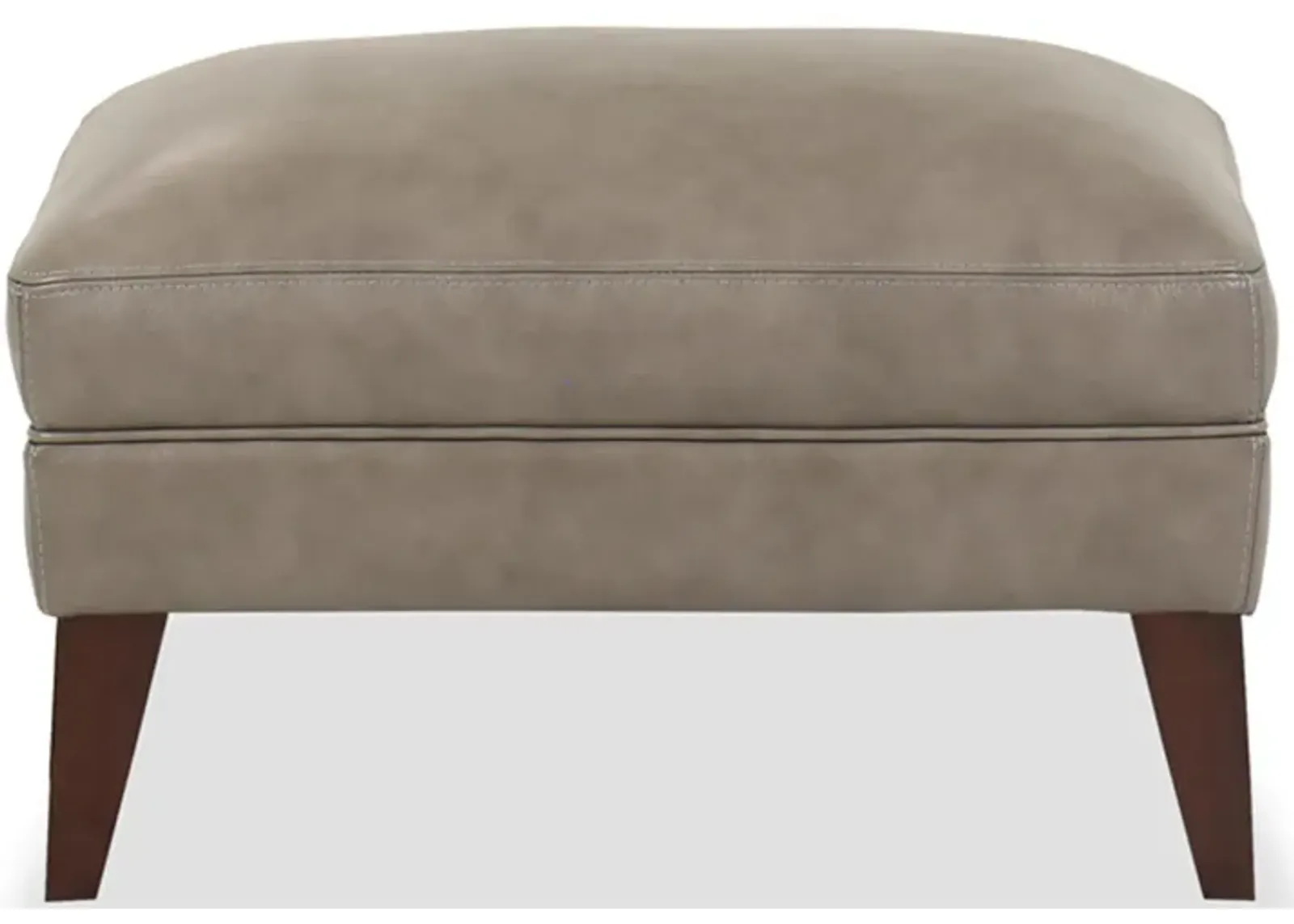 Manhattan Ottoman in Gray