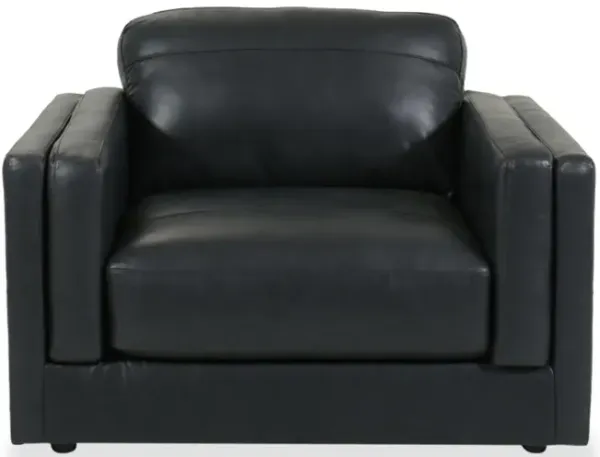 Amiata Oversized Leather Chair