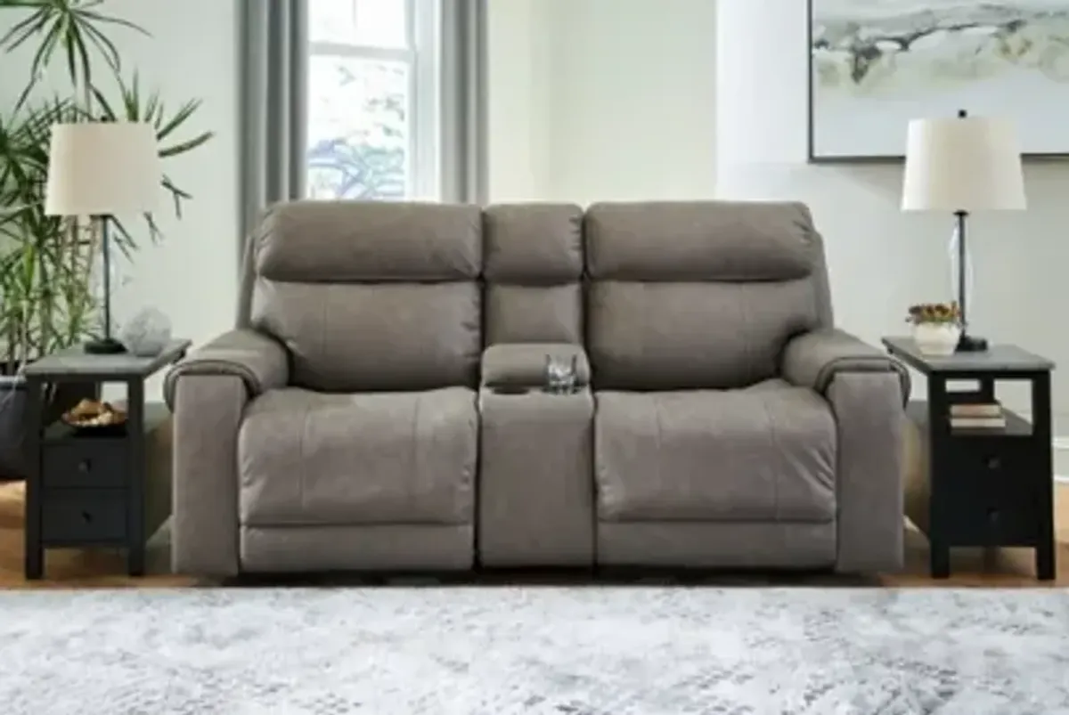 Starbot 2-Piece Power Reclining Loveseat with Console