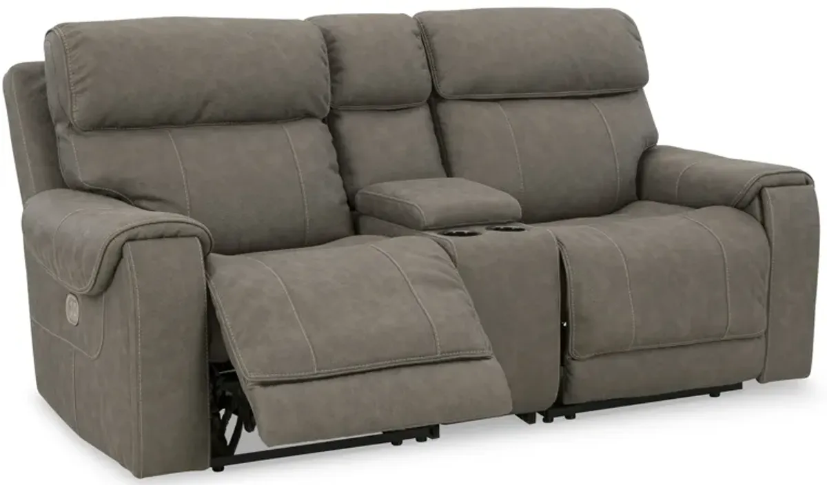 Starbot 2-Piece Power Reclining Loveseat with Console