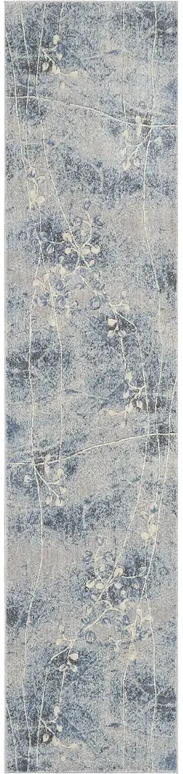 Somerset ST74 Silver/Blue 2'3" x 8' Rug