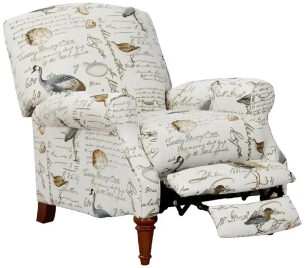 Sunset Trading Bird Script Pushback Recliner