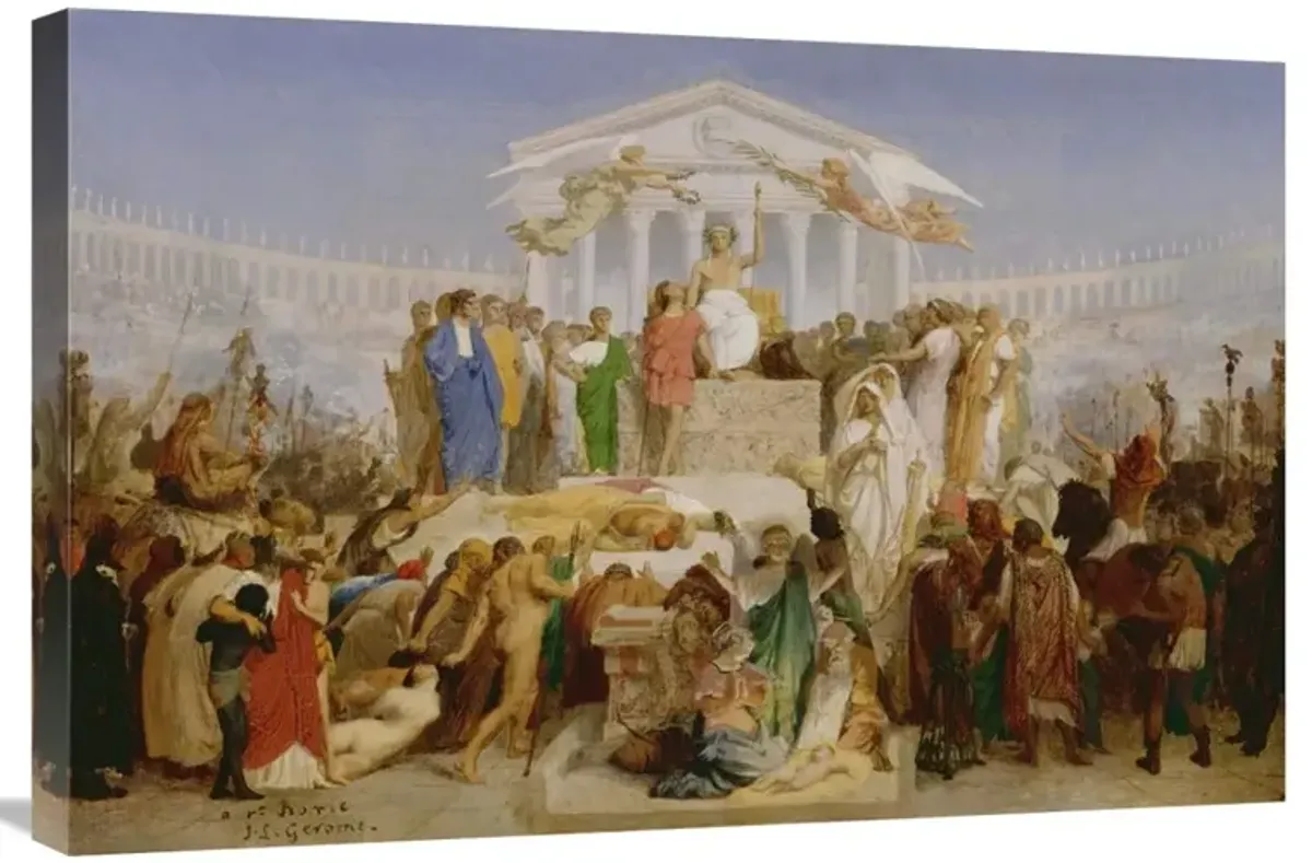 The Age of Augustus, the Birth of Christ-Canvas Art-30x20
