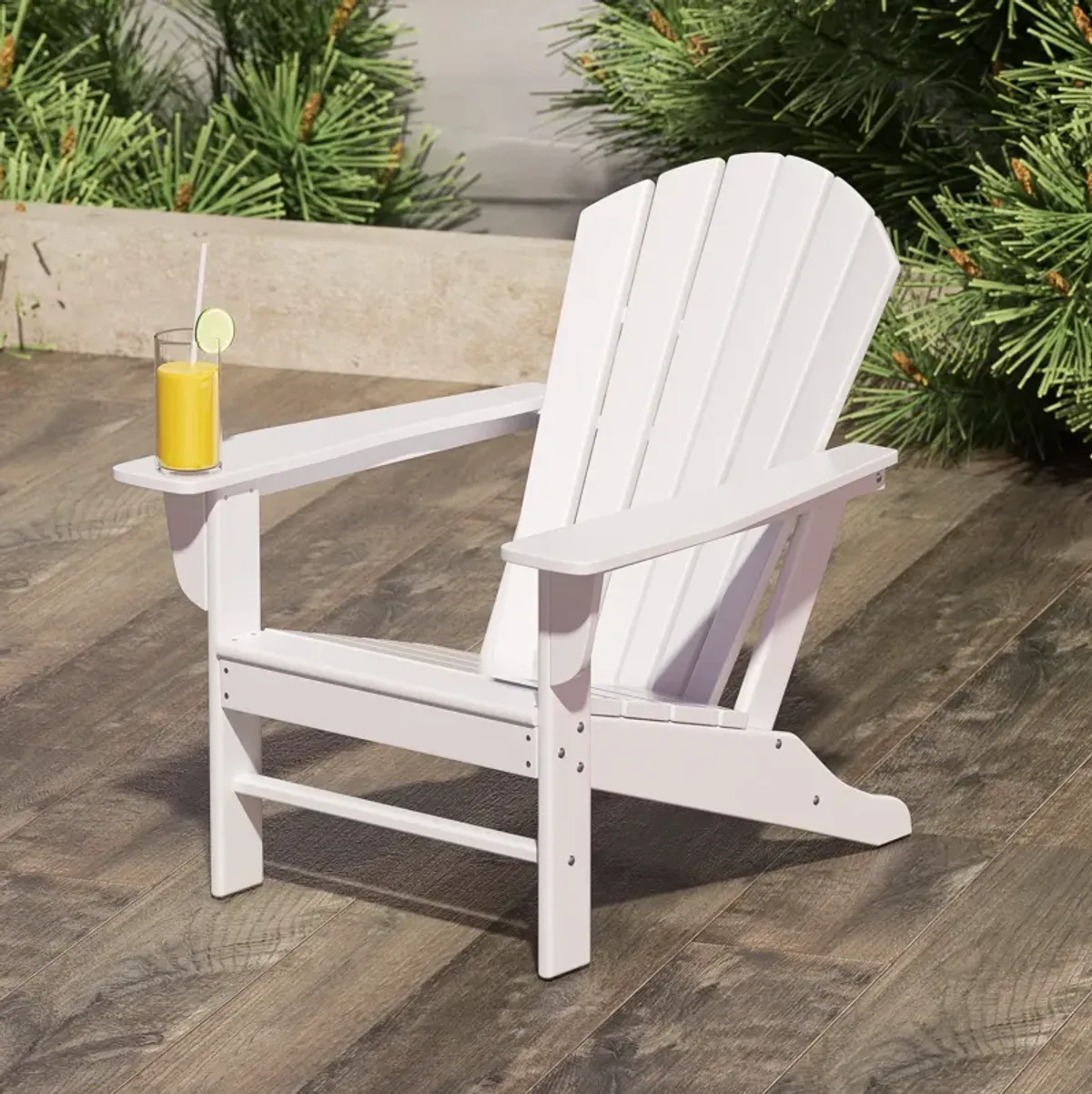 WestinTrends Outdoor Patio Adirondack Chair