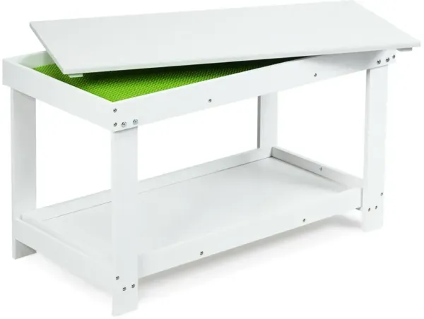 Kids Activity Play Table – Solid Wood with Patented Multifunctional Features