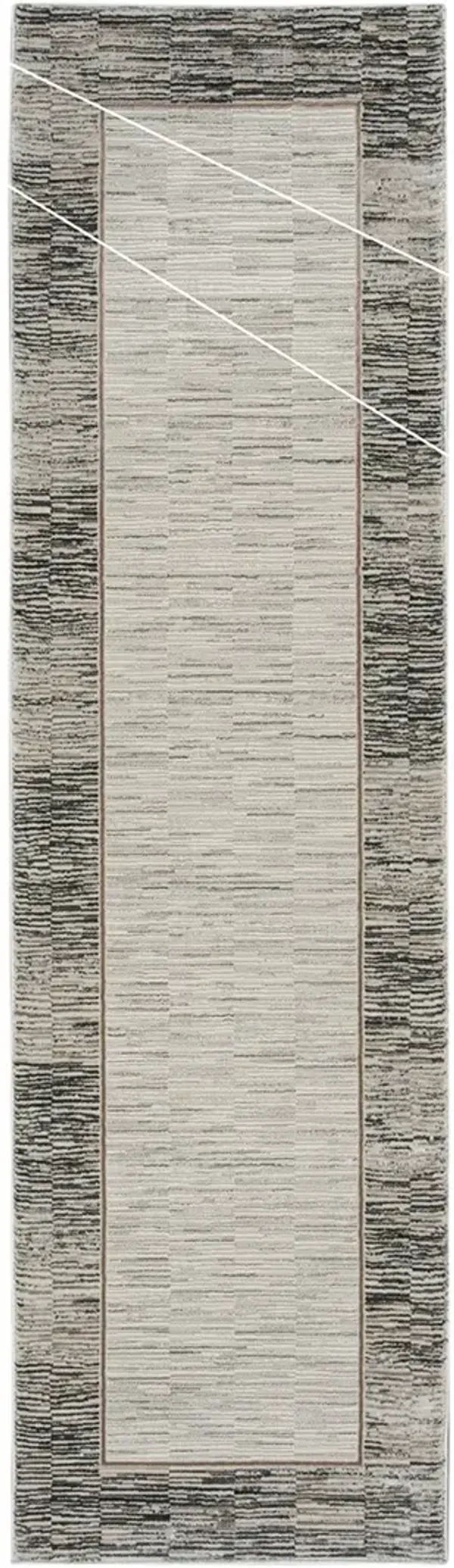 Desire DSR02 Gray/Black 2'3" x 7'6" Rug