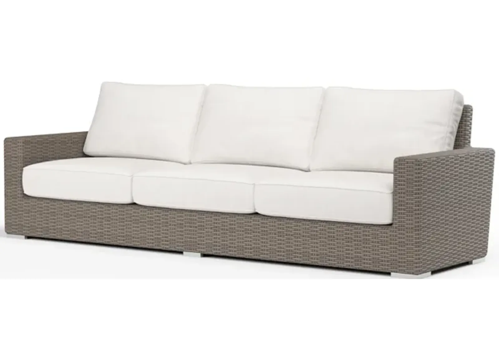 Coronado Sofa in Canvas Flax w/ Self Welt