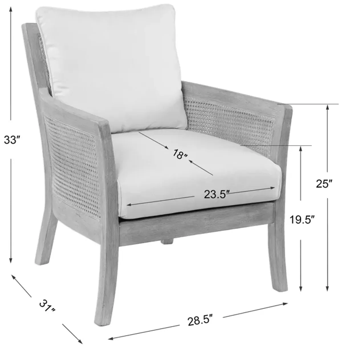 Encore Natural Armchair